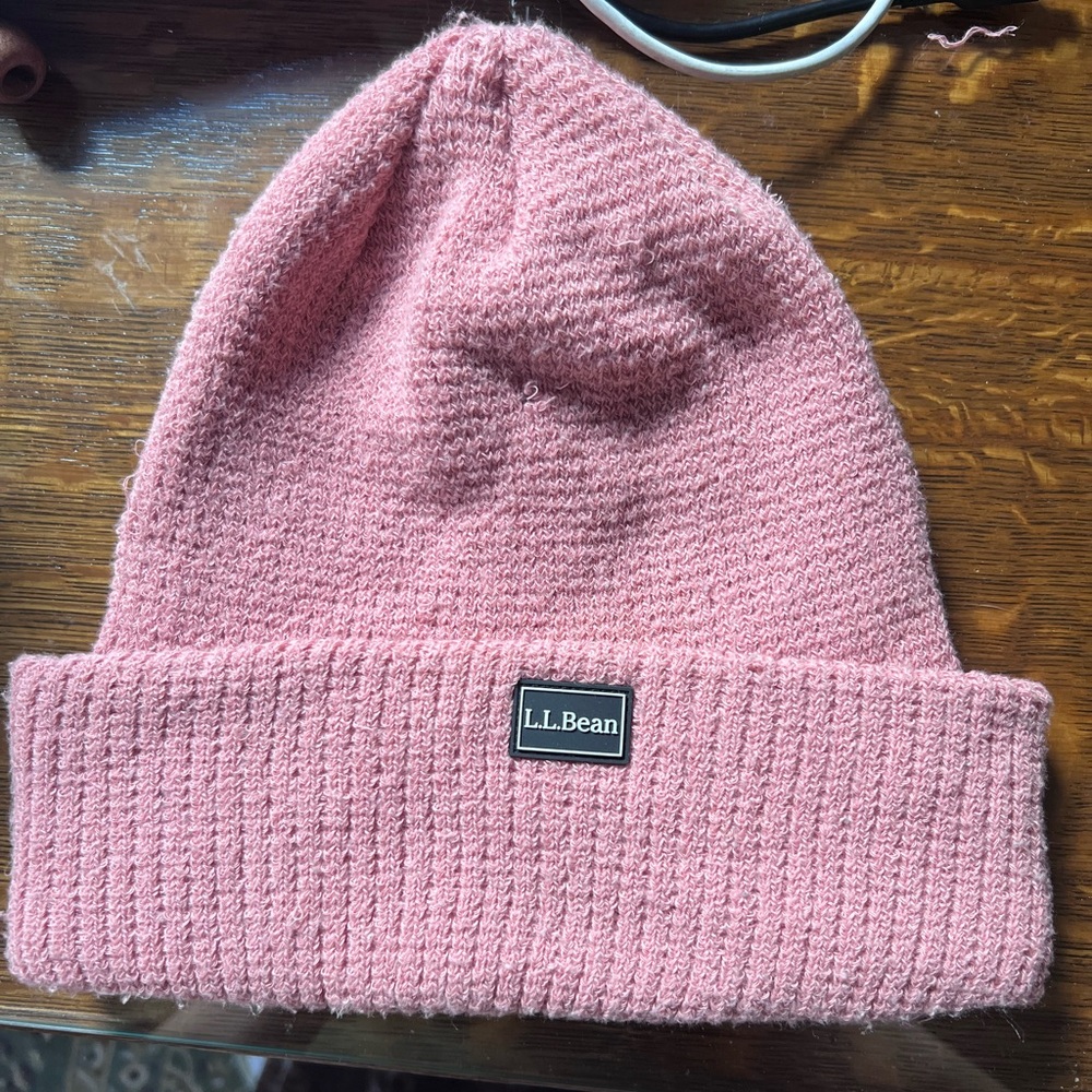 L.L. Bean Pink Beanie